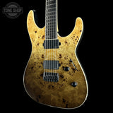 Front angle of Used ESP LTD M-1000 HT Blackburl Fade.