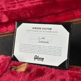 Certificate of authenticity for Gibson Custom Made 2 Measure L-00 All Mahogany TV Yellow LR Baggs VTC.
