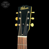 Headstock of Gibson Custom Made 2 Measure L-00 All Mahogany TV Yellow LR Baggs VTC.