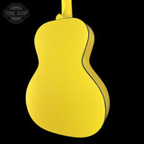 Back angle of Gibson Custom Made 2 Measure L-00 All Mahogany TV Yellow LR Baggs VTC.