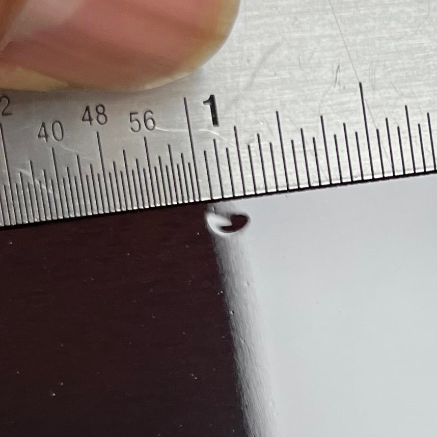 Ding on front of Used 2018 Taylor Custom TF 12-Fret Sunburst w/Case TFW2753