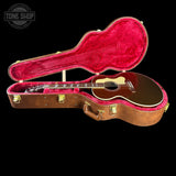 Gibson Custom Made 2 Measure J-185 Original Mahogany Gold Top VOS LR Baggs VTC in case.