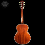 Full back of Gibson Custom Made 2 Measure J-185 Original Mahogany Gold Top VOS LR Baggs VTC.