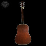 Full back of Gibson Custom Made 2 Measure J-45 Standard Long Scale Vintage Sunburst.