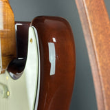 Scratch on side of Used 2015 Fender Custom Shop Artisan Okoume Strat.