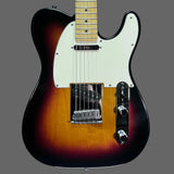 Front of Used 2003 Fender American Telecaster 3 Tone Sunburst w/Case TFW2774