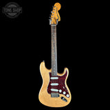 Full front of Used Squier 70's Classic Vibe Stratocaster Natural.