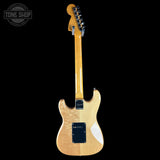 Full back of Used Squier 70's Classic Vibe Stratocaster Natural.