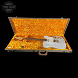 Used 2020 Fender Jimmy Page Mirror Telecaster White Blonde in case.
