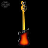 Full back of Used Fender American Classic Pro Mustang Bass 3-Color Sunburst.