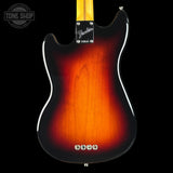 Back of Used Fender American Classic Pro Mustang Bass 3-Color Sunburst.