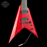 Front angle of Used Solar V1.7oz Red.
