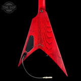 Back angle of Used Solar V1.7oz Red.