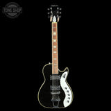 Full front of Used Silvertone 1423 Jupiter Reissue.