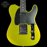 Front of Used 2024 Fender American Ultra II Telecaster Solar Flare.