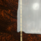 Repaired fracture on back of Used Martin Custom Shop 0000 28 Style Adirondack / WEIR 1935 Sunburst.
