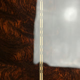 Repaired fracture on back of Used Martin Custom Shop 0000 28 Style Adirondack / WEIR 1935 Sunburst.