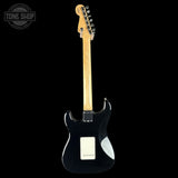 Full back of Used 2010 Fender Custom Shop 1960 Stratocaster NOS Black Matching Headstock.