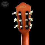 Back of headstock of Used Ibanez FRH1ON-NTF.