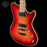 Front angle of Powers Electric A-Type Select Limited Birdseye Lava Burst PF42 Hardtail.