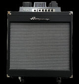 Front of Used 2022 Ampeg Portaflex 2x10" Flip Top Cabinet & PF-50T All Tube Amplifier TFW2809