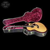 Taylor 614ce Prototype Next Generation Maple/Torrefied Sitka in case.