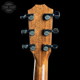 Back of headstock of Taylor 810 Prototype Throwback.