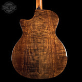 Back of Taylor 614ce Prototype Next Generation Maple/Torrefied Sitka.