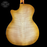 Back of Taylor 614ce Prototype Next Generation Maple/Torrefied Sitka.