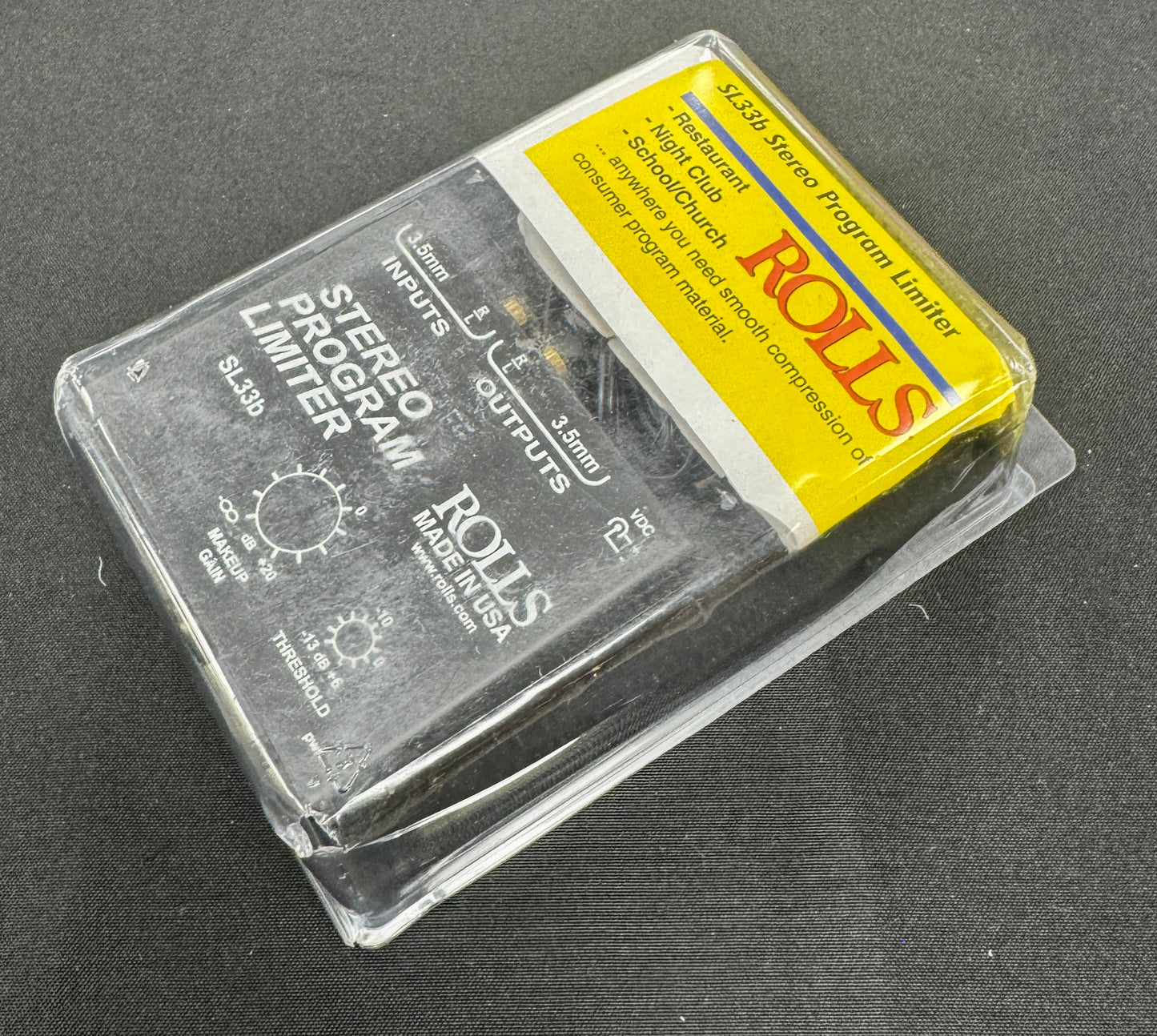 Used Rolls Stereo Program Limiter w/Box TFW2957