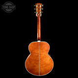 Full back of Gibson SJ-200 Anniversary Limited Edition Cremona Burst.