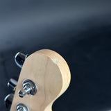 Dent on headstock of Used G&L Legacy Burgundy.