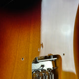 Wear on back of Used 2016 Squier Classic Vibe 60's Stratocaster Sunburst.