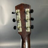 Back of headstock of Vintage 1935 Kalamazoo KG-21 Sunburst.