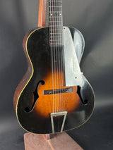 Front angle of Vintage 1935 Kalamazoo KG-21 Sunburst.