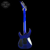 Full back of Used Jackson SL2H Trans Blue.
