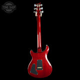 Full back of Used 2018 PRS Custom 22 Red Burst.