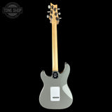 Full back of Used PRS SE Silver Sky Gray.