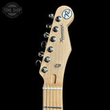Headstock of Used Reverend Eastsider T TSG Gold Sparkle.