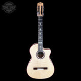 Full front of Used Cordoba Fusion 12 White Sands.