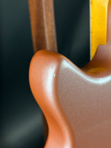 Ding on horn of Used Sire Z3 5 String Rose Gold.