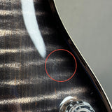 Scratches on body of Used 2024 PRS McCarty 594 10 Top Charcoal Burst.