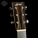 Headstock of Collings D2H Sunburst Sitka/EIR.