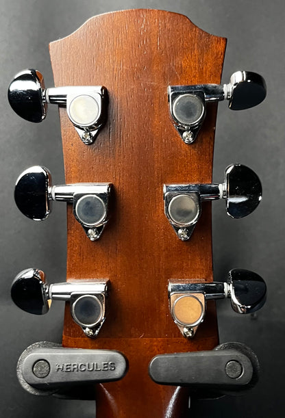 Back of headstock of Used Yamaha AC1M Natural w/case TFW251