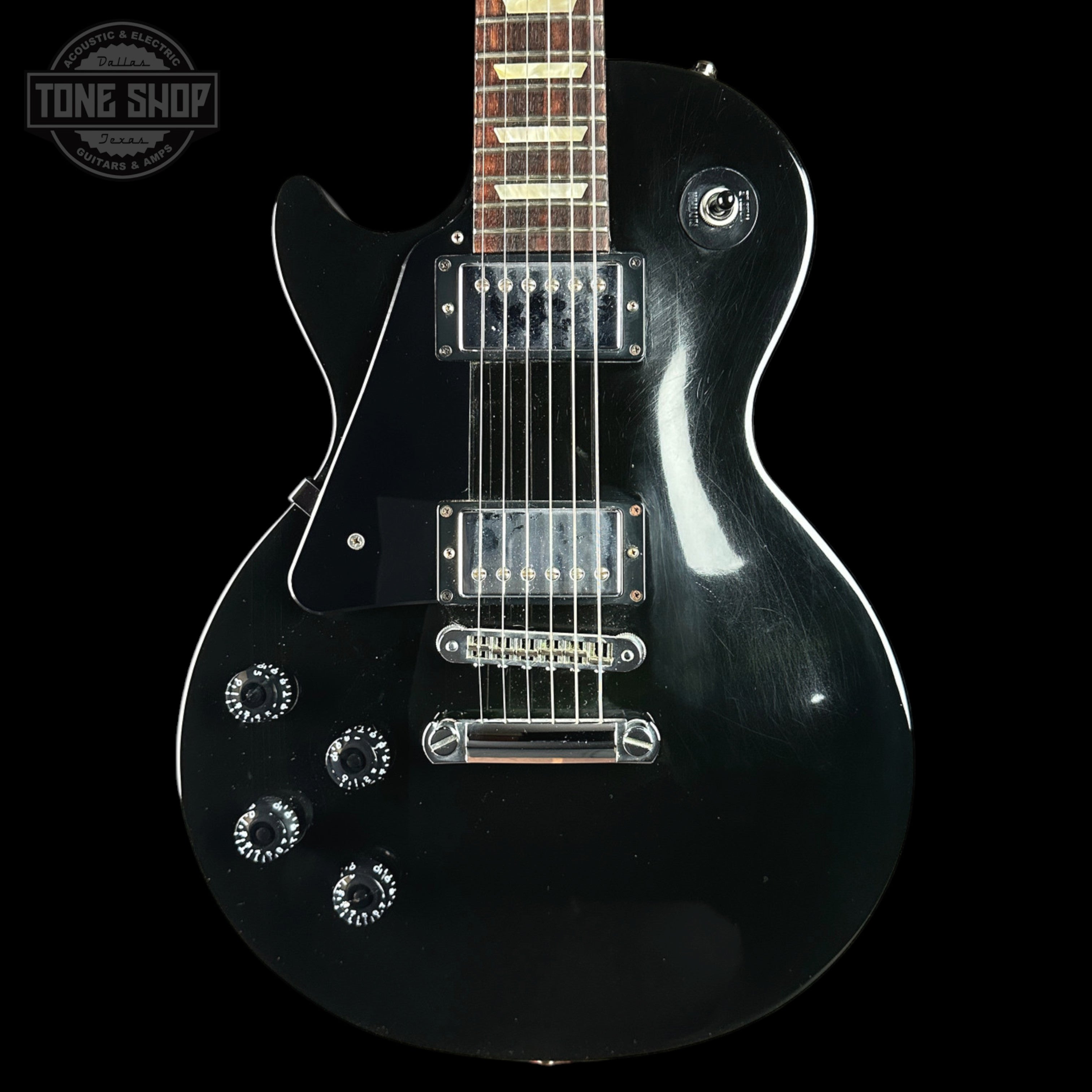 Used 2011 Gibson Les Paul Studio Ebony Left Handed w/bag TSU25641