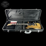 Used 2026 Dunable Custom Shop Cyclops Black Limba Natural Black Burst in case.