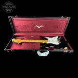 Fender Custom Shop Limited Edition 1968 Stratocaster Relic Aged Black in case.