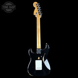 Full back of Fender Custom Shop Limited Edition 1968 Stratocaster Relic Aged Black.