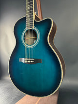 Front angle of Used PRS A60E Angelus Blue.