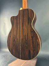 Back angle of Used PRS A60E Angelus Blue.